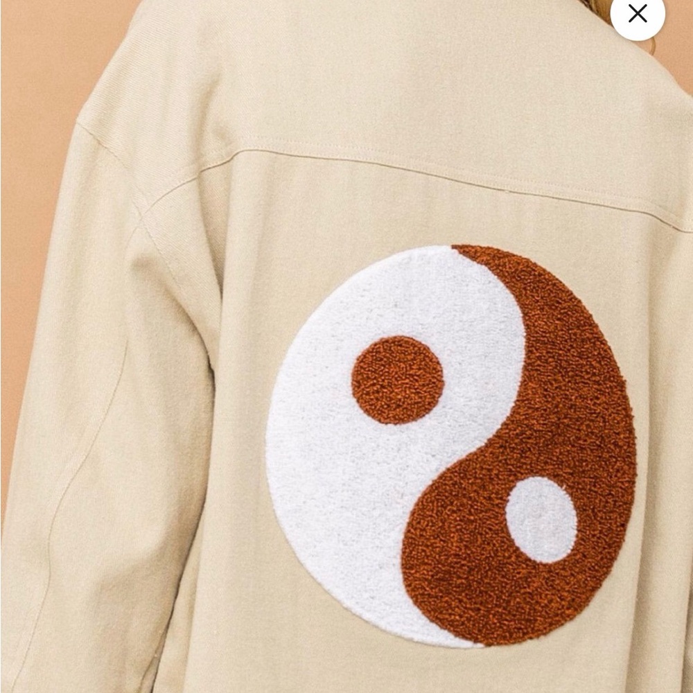 Source Unknown Beige Utility Jacket NWT - image 2